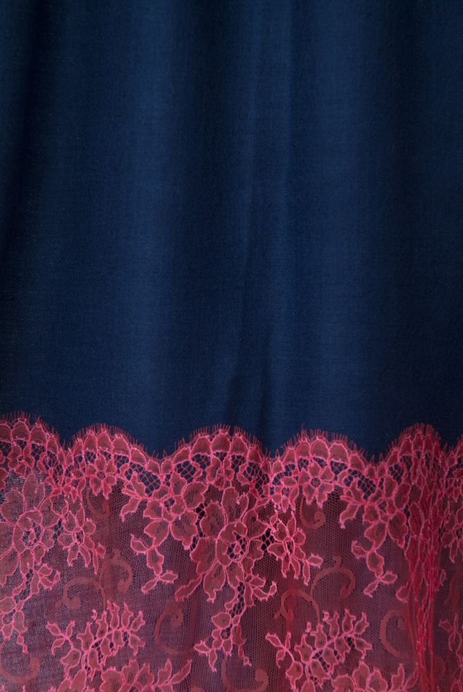 Scarves - Lace & Embroidered | Cashmere Pashmina Sophia - FLORENZ