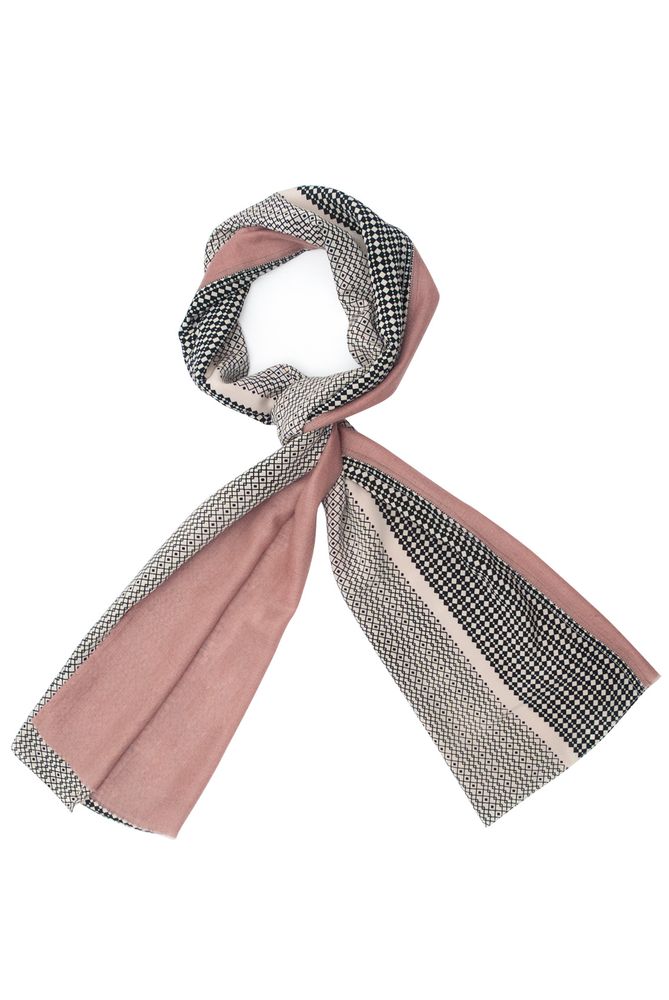 Foulards et écharpes - Cachemire et Soie · Florenz Étole Najda Rose  - FLORENZ