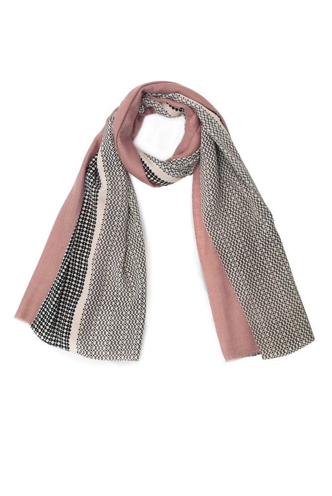 Foulards et écharpes - Cachemire et Soie · Florenz Étole Najda Rose  - FLORENZ