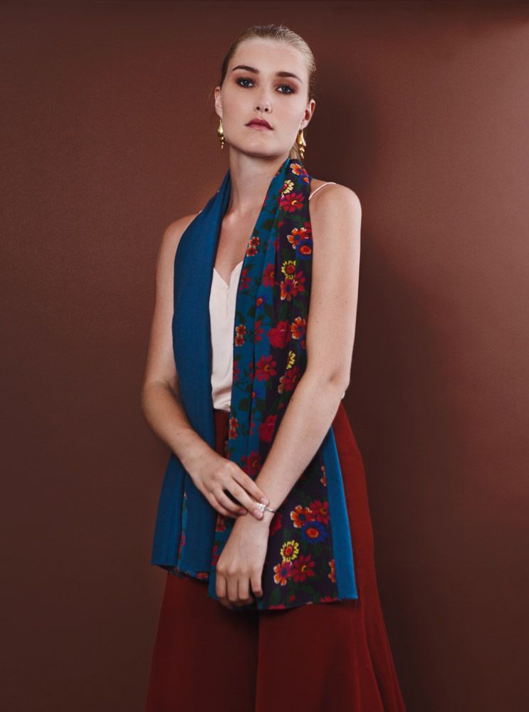 Foulards et écharpes - Soie & Cachemire | Pashmina Renata - FLORENZ