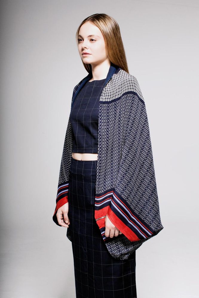 Apparel - Silk Kimono & Scarf · Jackie - FLORENZ