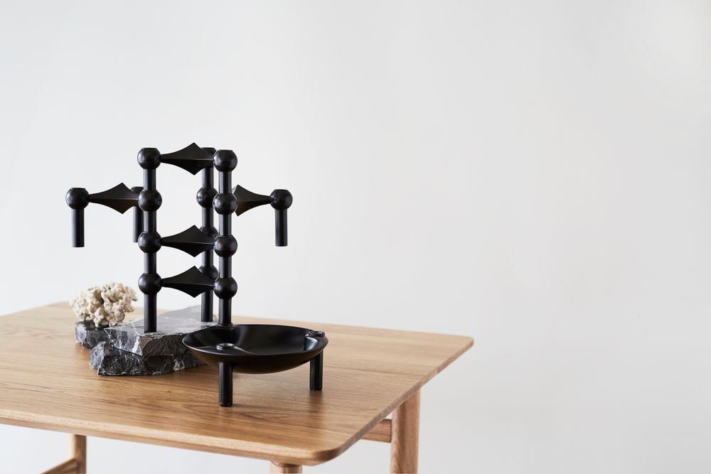 Objets design - STOFF Nagel® Bougeoir Noir Matte - STOFF NAGEL®