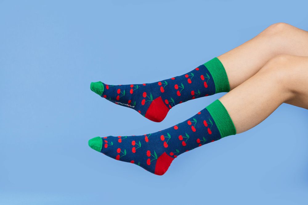 Chaussettes - Chaussettes de cerise - MOUSTARD