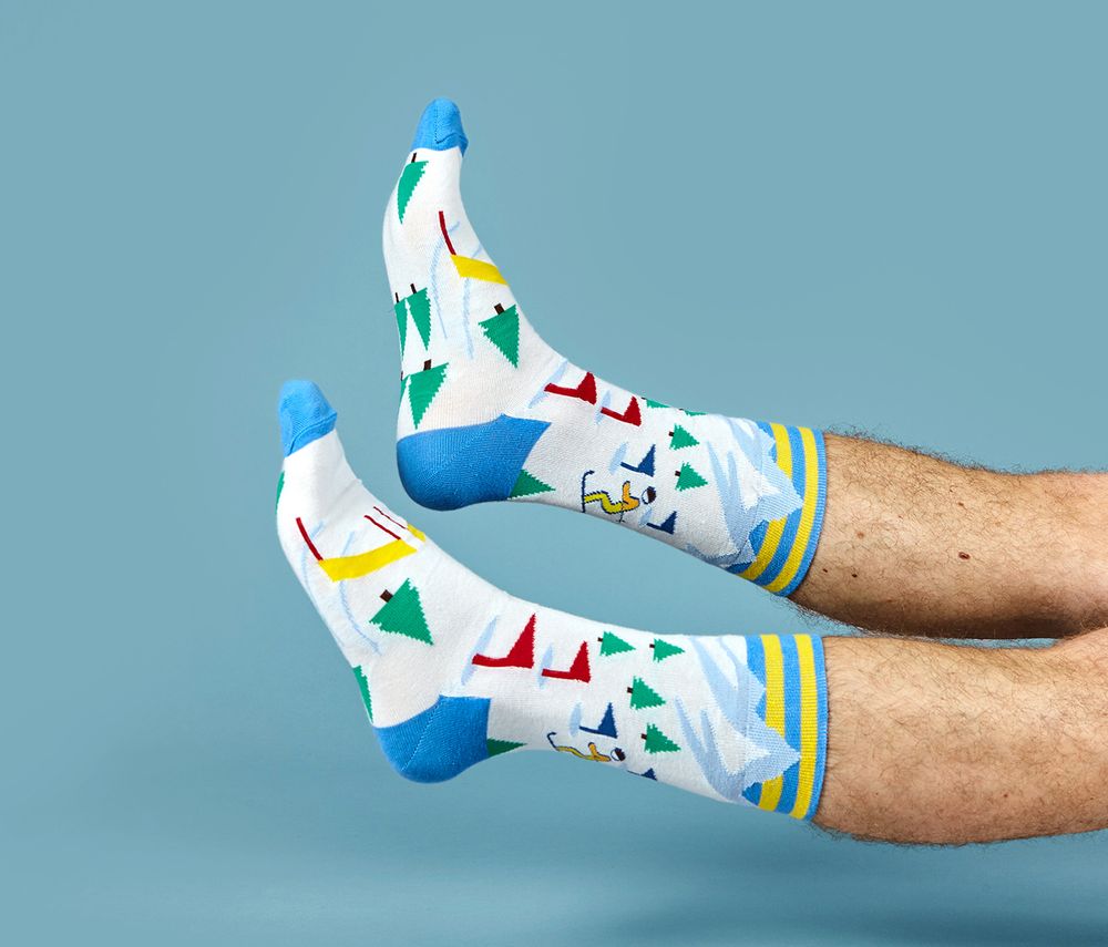 Socks - Ski socks - MOUSTARD