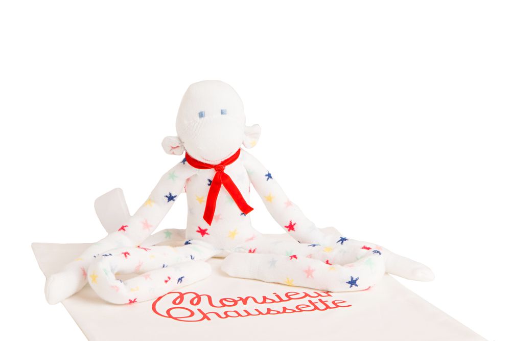 Soft toy - Monsieur Marcel - MONSIEUR CHAUSSETTE