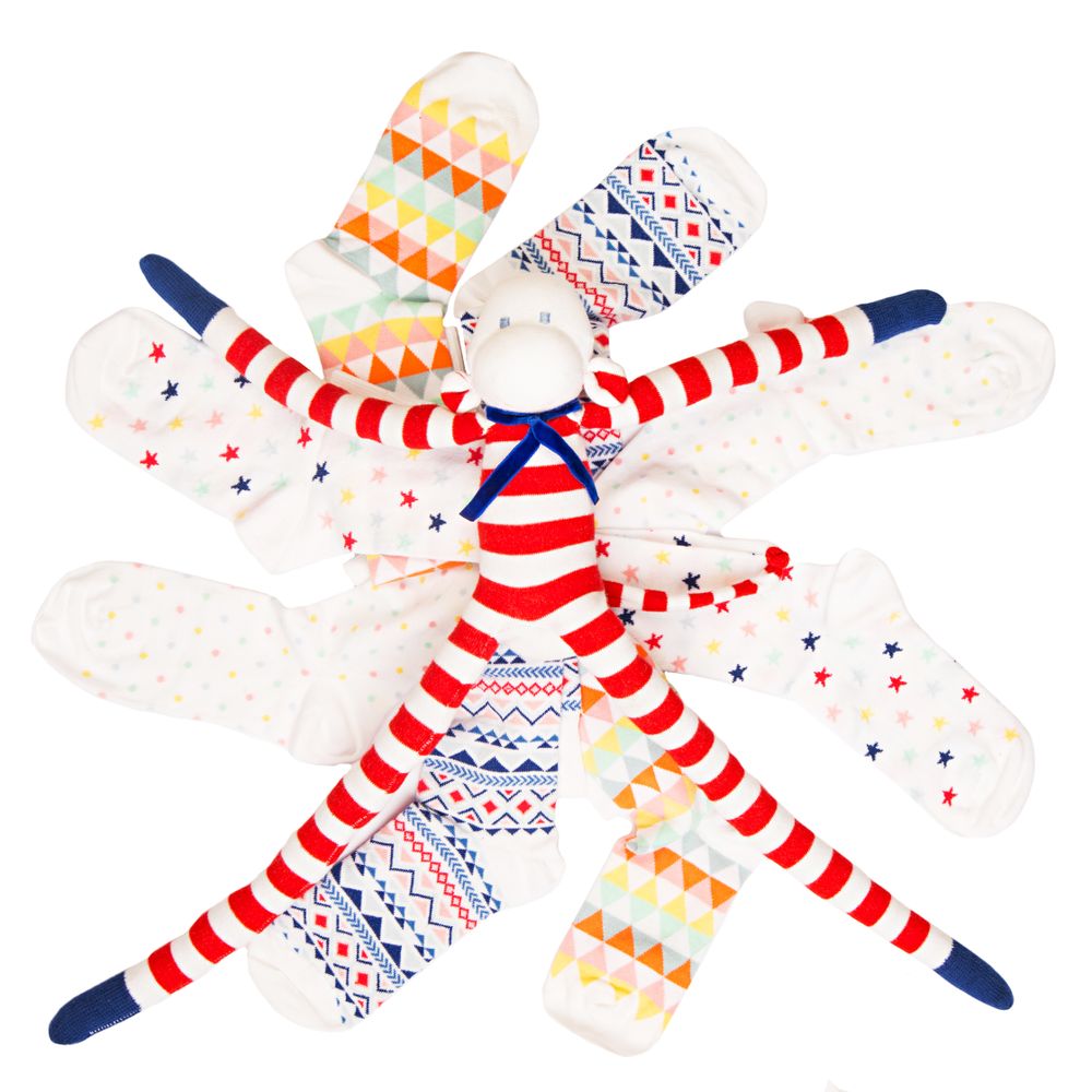 Soft toy - Monsieur Marin - MONSIEUR CHAUSSETTE