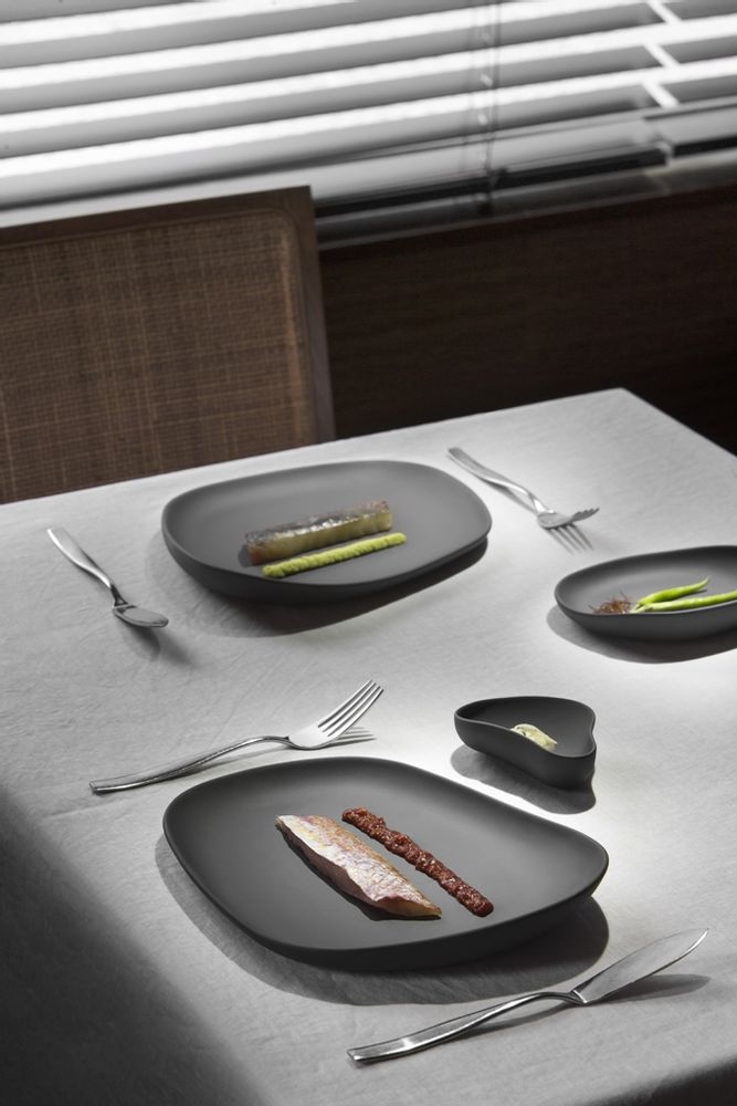 Assiettes au quotidien - Yayoi Black - COOKPLAY