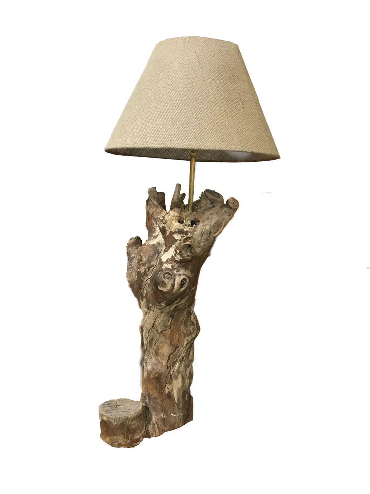 Lampadaires extérieurs - LUMINAIRES EN RACINES & BOIS FLOTTES - ATMOSPHÈRE D'ARGANERAIE