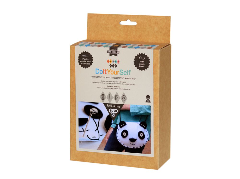 Children's arts and crafts - DiY bag sewing sets - APUNT BARCELONA