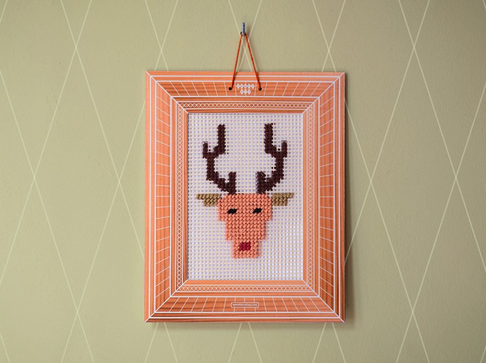 Gifts - DiY embroidery set - APUNT BARCELONA