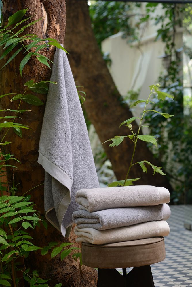 Autres linges de bain - Serviette et peignoir chiné Poem - L'APPARTEMENT