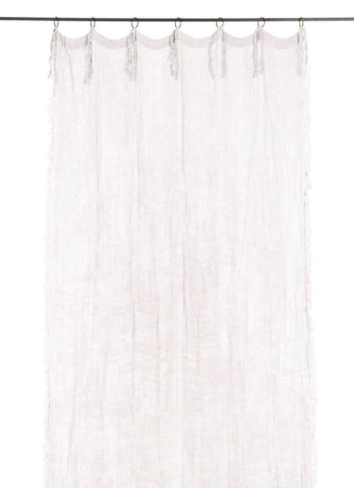 Curtains and window coverings - Curtain in linen voil - EN FIL D'INDIENNE...