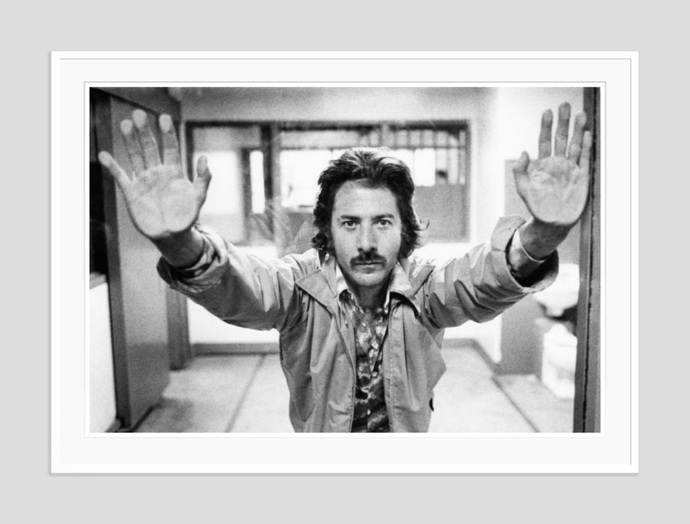 Art glass - Dustin Hoffman On Set - EDGE PRINTS