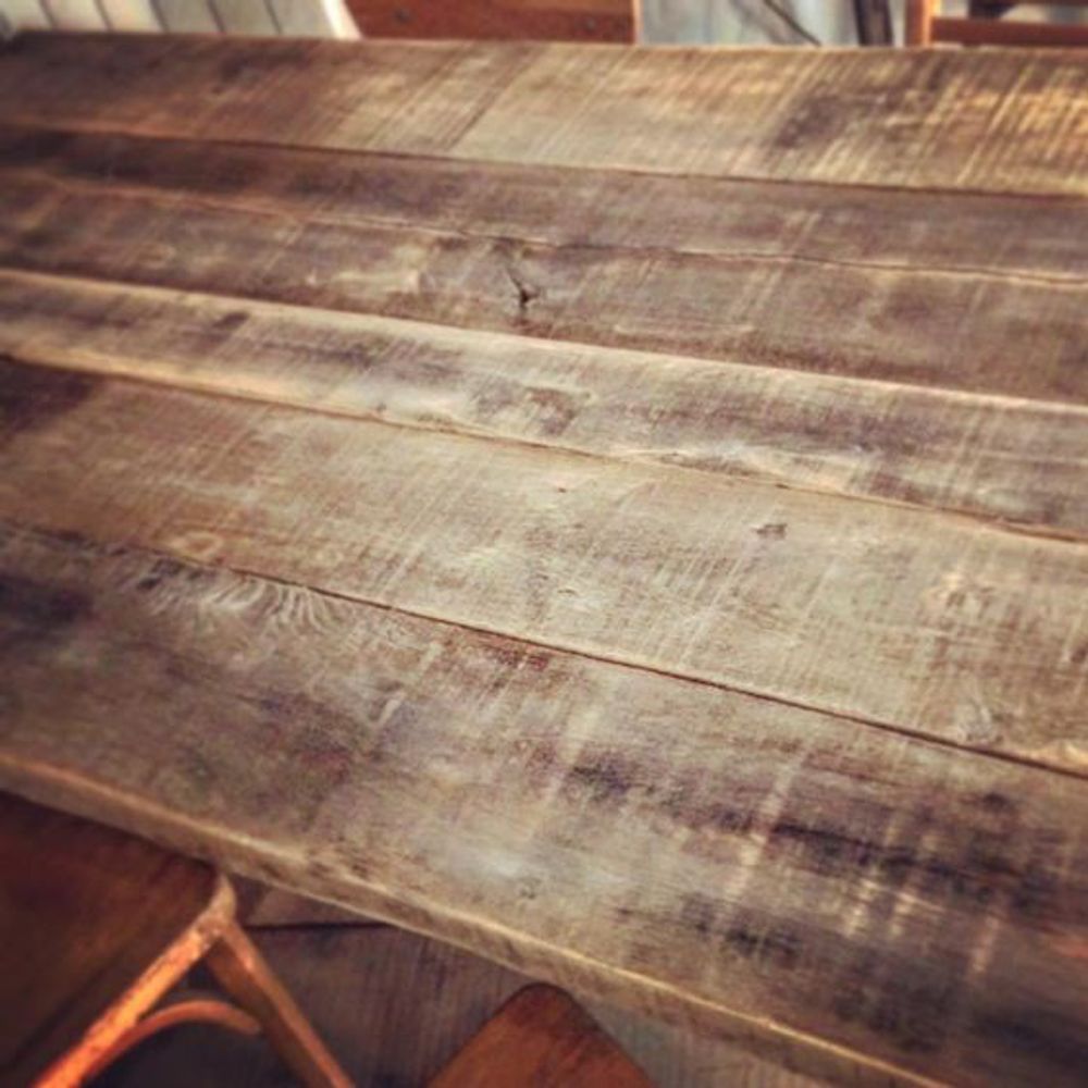 Dining Tables - Table in recycled oak - FOR ME LAB