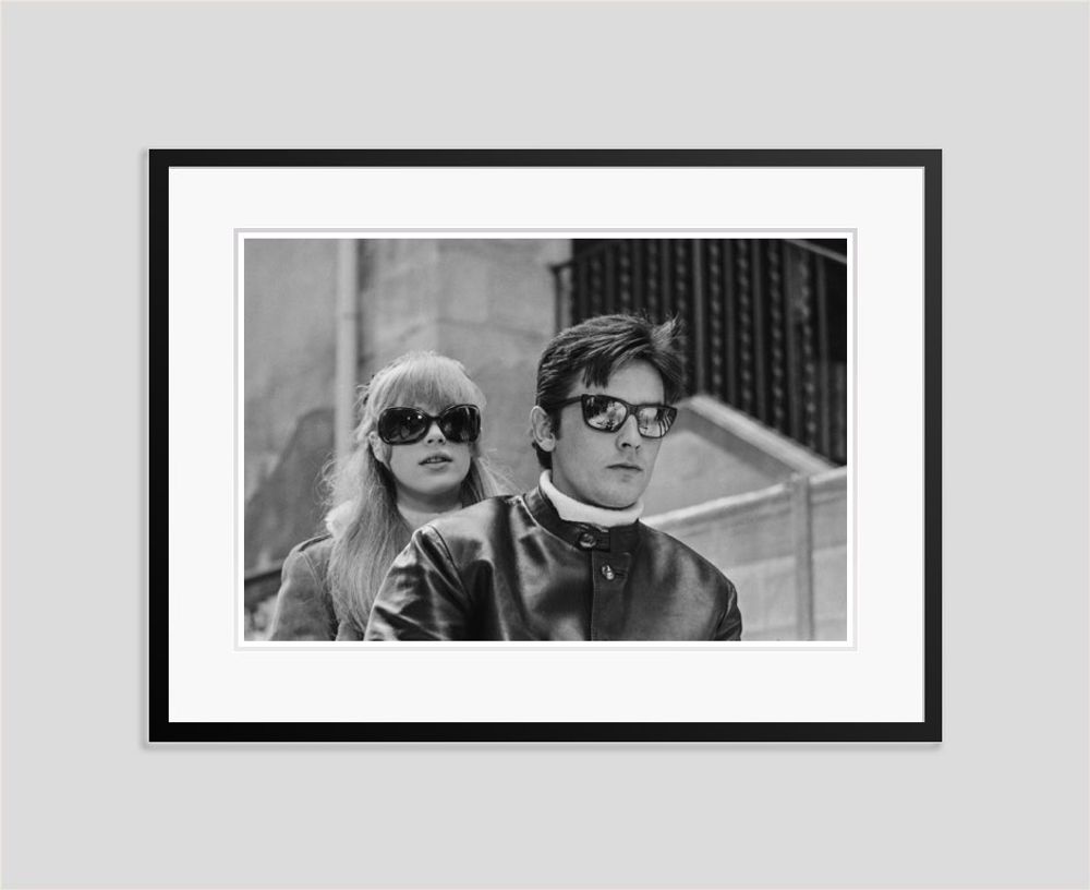 Photos d'art - Alain Delon et Marianne Faithfull - GALERIE PRINTS