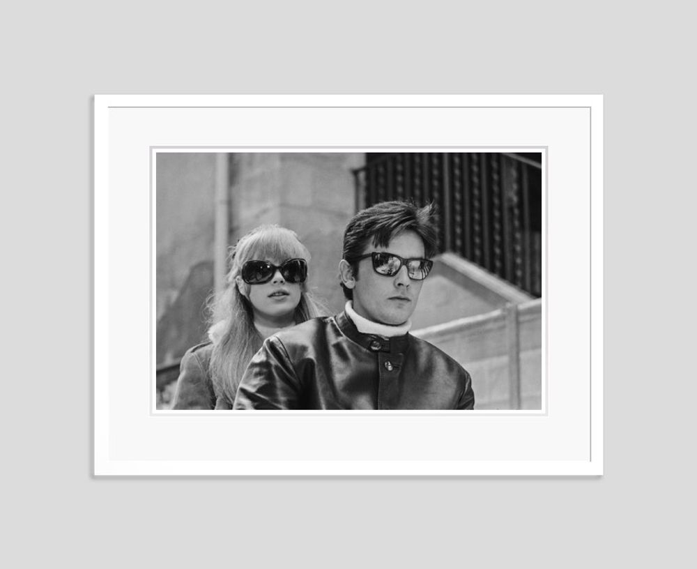 Photos d'art - Alain Delon et Marianne Faithfull - GALERIE PRINTS