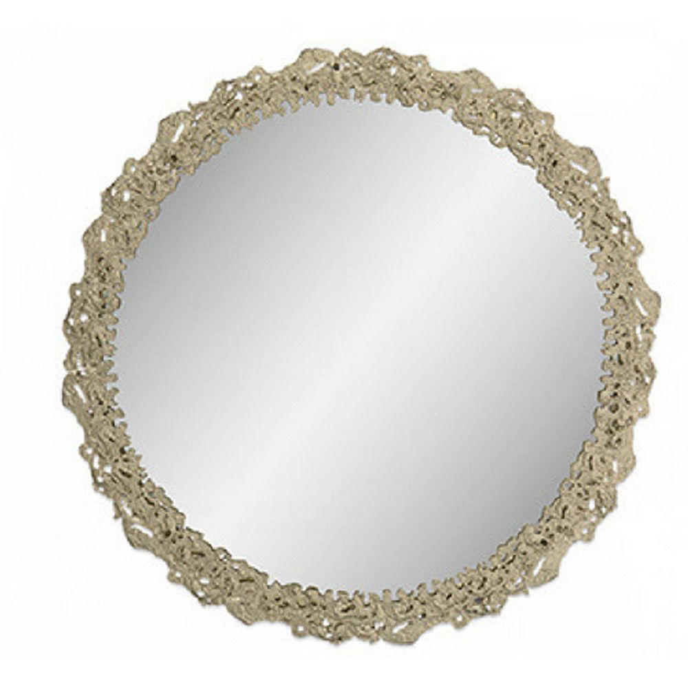 Mirrors - Cay Round Wall Mirror - BRABBU DESIGN FORCES