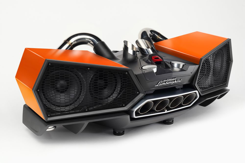 Enceintes et radios - ESAVOX pour Automobili Lamborghini - IXOOST ARTISTIC AUDIO