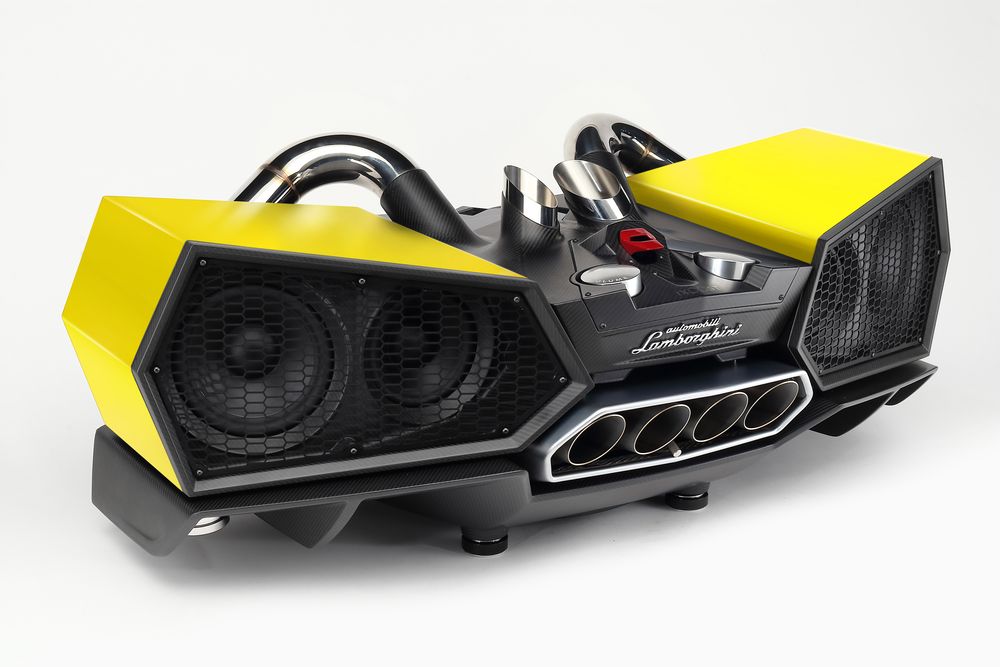 Enceintes et radios - ESAVOX pour Automobili Lamborghini - IXOOST ARTISTIC AUDIO