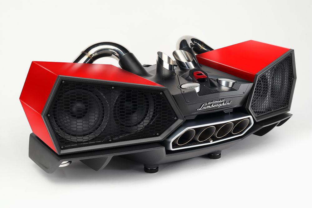 Enceintes et radios - ESAVOX pour Automobili Lamborghini - IXOOST ARTISTIC AUDIO