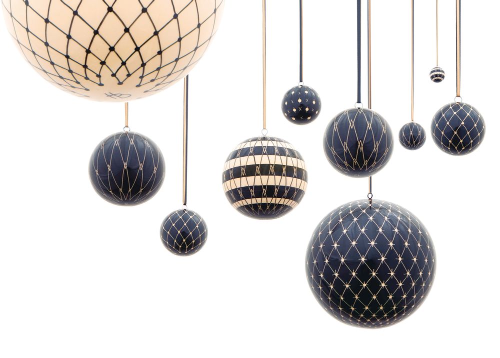 Christmas garlands and baubles - HB-Ritz Christmas Balls - HEDWIG BOLLHAGEN