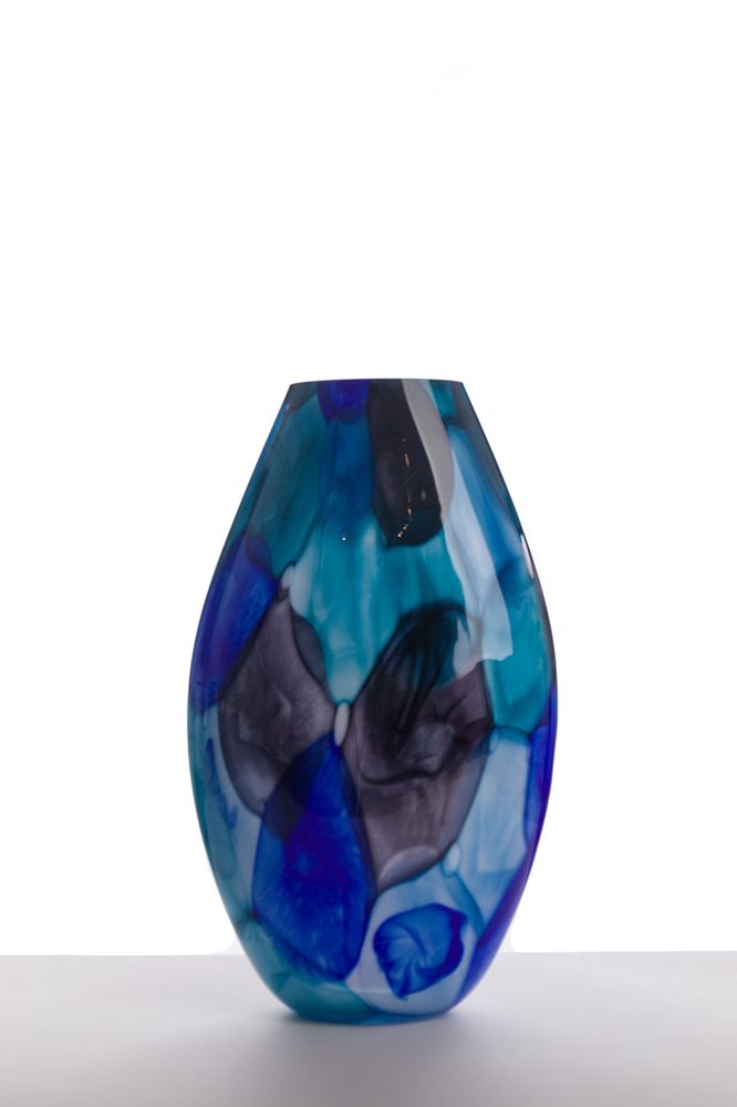 Objets de décoration - "Aquarelle" vase - VALNER GLASS STUDIO