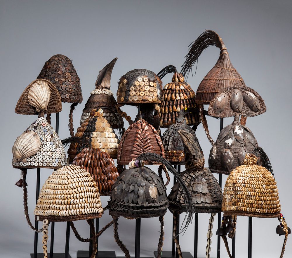 Pièces uniques - Anciennes coiffes traditionnels - KANEM