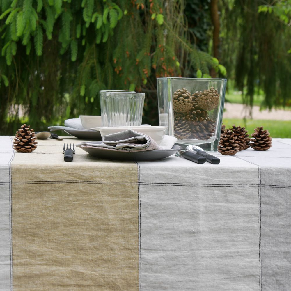 Table linen - TABLECLOTH TETRIS - CHARVET EDITIONS