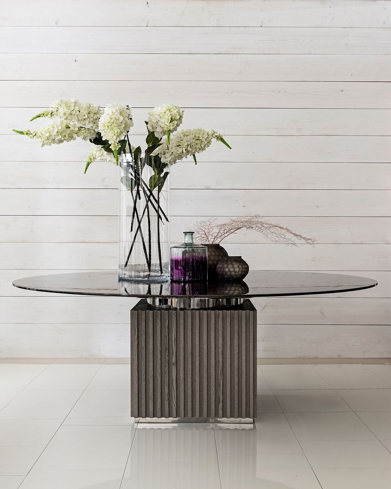 Dining Tables - TABLE CISCO ROUND - AALTO EXCLUSIVE DESIGN