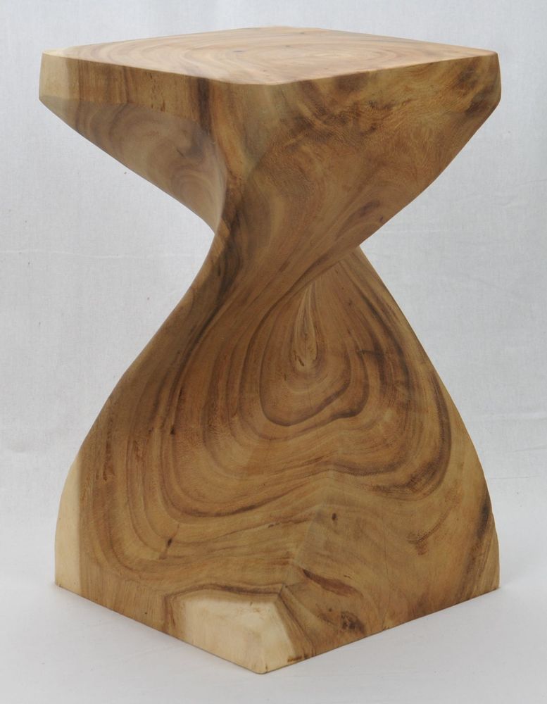 Stools - WOODEN STOOLS | Stools made of suar wood - XYLEIA PETRIFIED WOOD