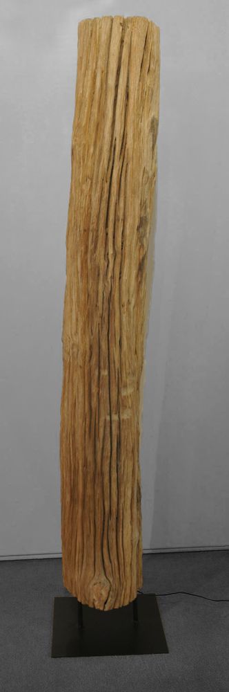 Garden built-in lighting  - WOODEN LIGHTING | Lamps made of wood - XYLEIA PETRIFIED WOOD