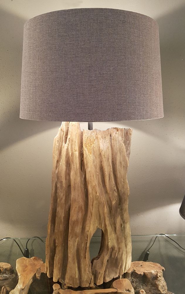 Garden built-in lighting  - WOODEN LIGHTING | Lamps made of wood - XYLEIA PETRIFIED WOOD