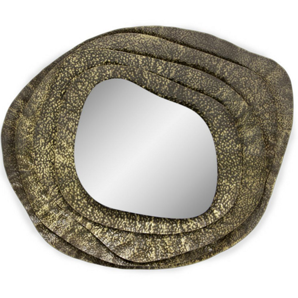 Mirrors - KUMI Small Round Wall Mirror - BRABBU DESIGN FORCES