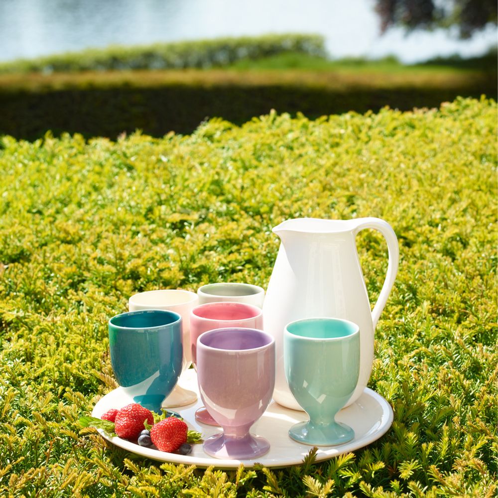 Ceramic - HB Summer Set for drinks smoothies and ice cream - HEDWIG BOLLHAGEN
