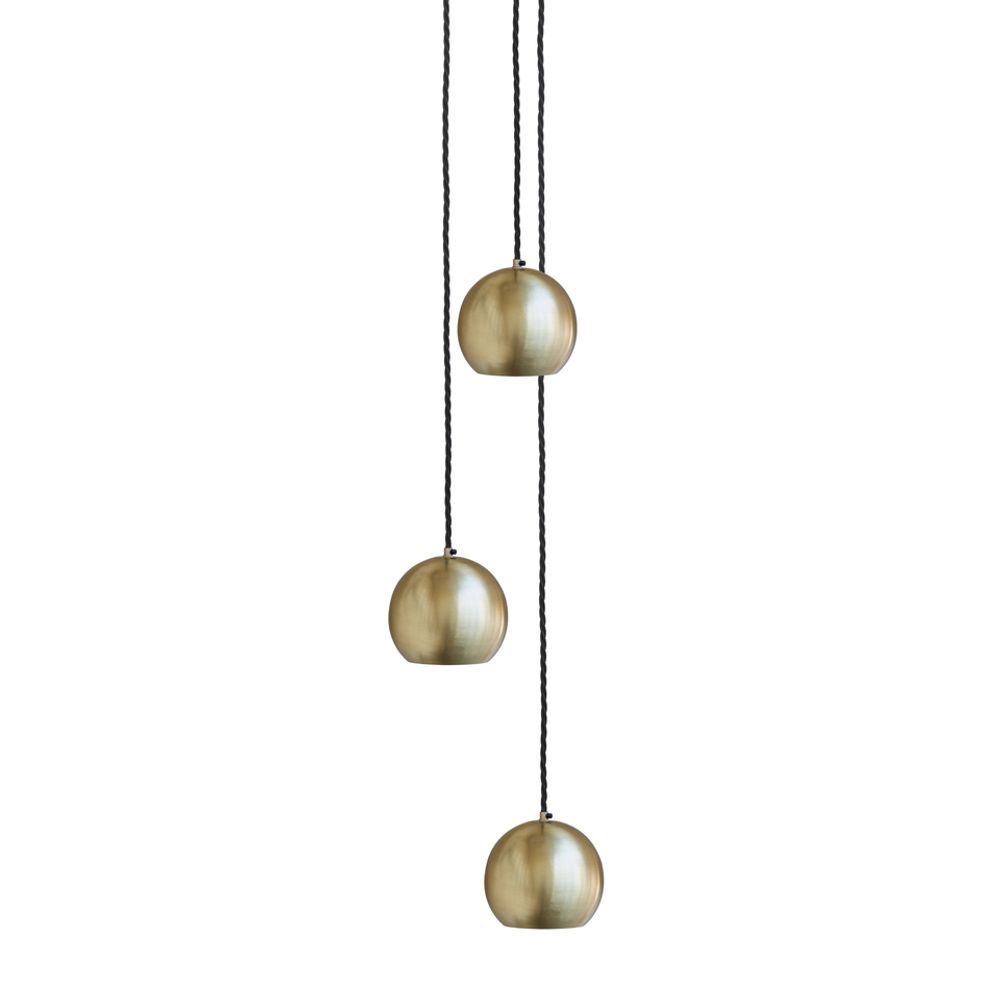 Suspensions - The Globe Collection Pendant - Brass - INDUSTVILLE