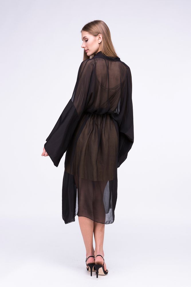 Homewear - Kimono Wezen noir  - ASKA