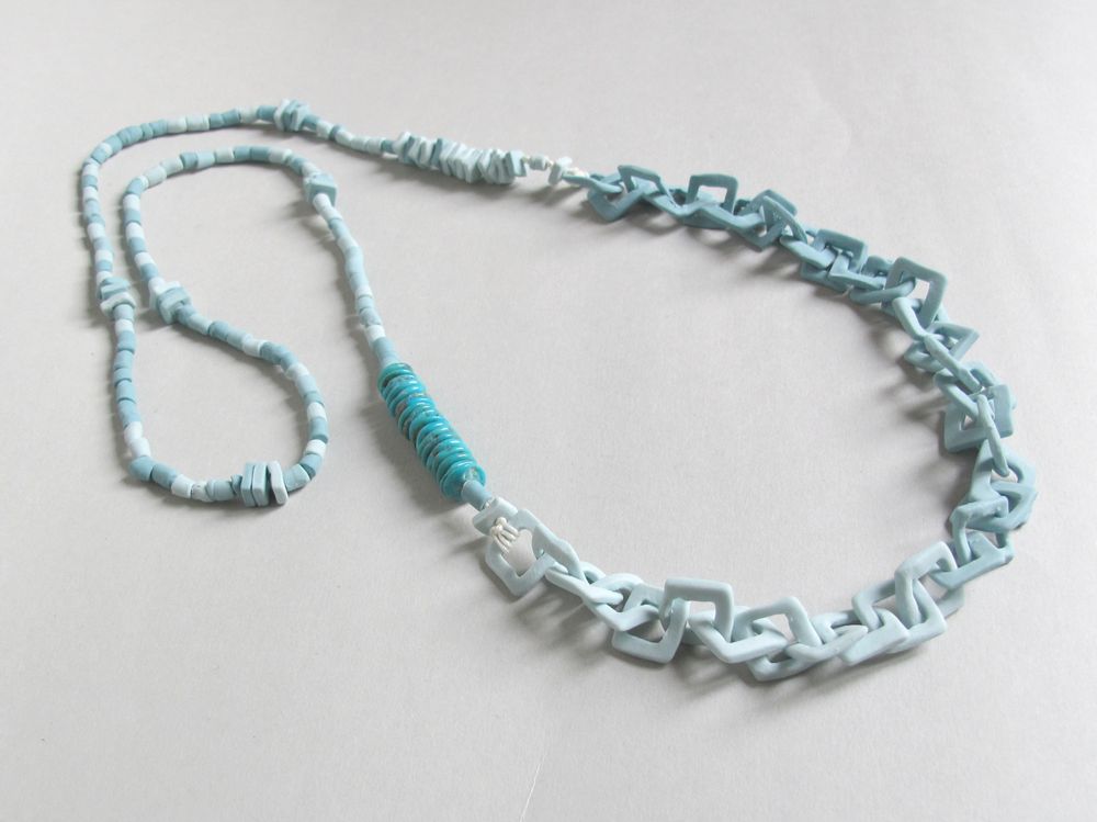 Bijoux - sautoir Origine turquoise - CLAIRE MARFISI