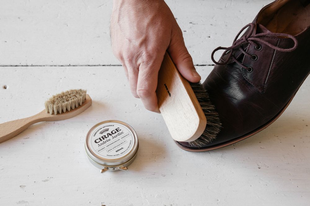Chaussures - Coffret nécessaire à chaussures et son cirage - ANDREE JARDIN