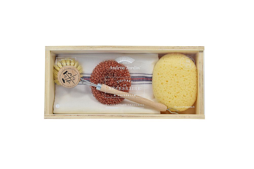 Brushes - Dishes Kit "Le Nécessaire" - ANDREE JARDIN