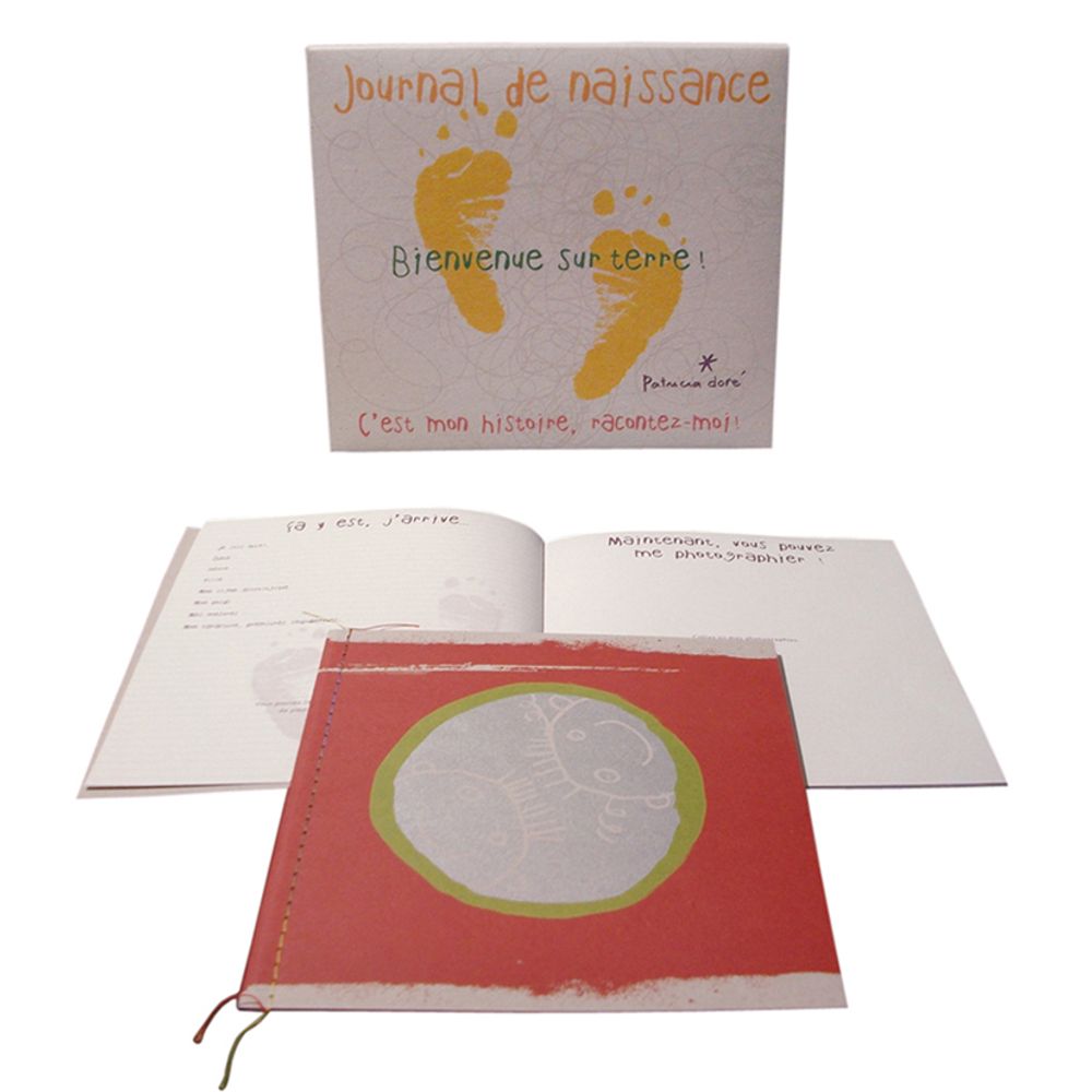 Children's arts and crafts - Journal de naissance recyclé - PATRICIA DORÉ