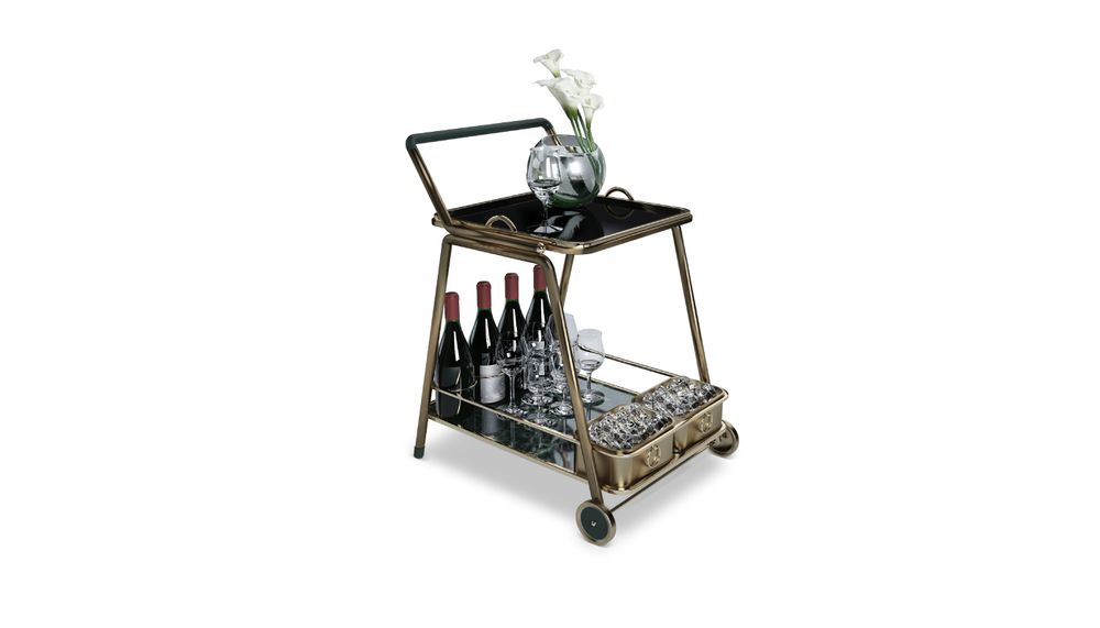 Dining Tables - Decatur Bar Cart - PORUS STUDIO