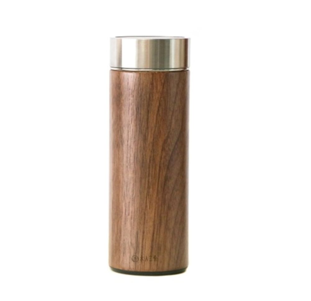 Accessoires thé et café - Gourde isotherme « pour siroter » - WOODINTOTHIRDS