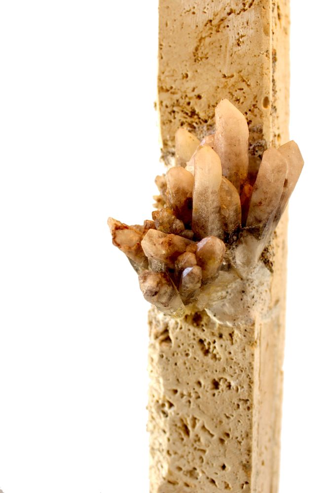 Lampadaires - Lampadaire fossile et quartz - DAMON ART