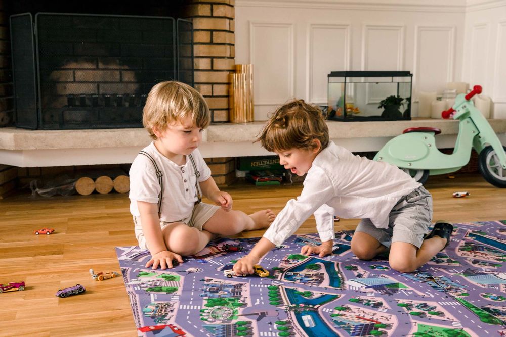 Jouets enfants - Tapis de jeu CIRCUIT AUTOMOBILE PARIS - BOARDIES