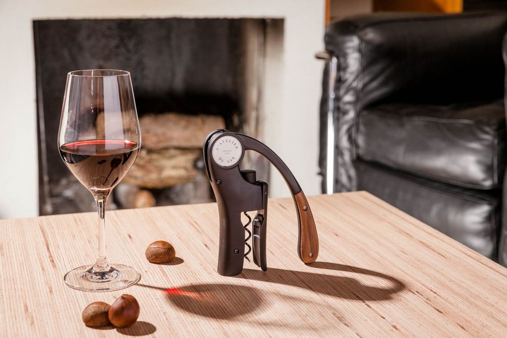 Accessoires pour le vin - Oeno Motion Black & Wood - L'ATELIER DU VIN