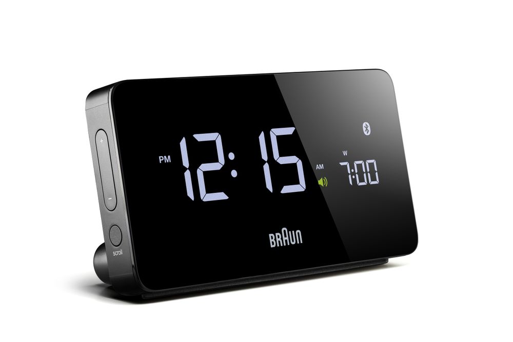Watchmaking - Digital Bluetooth Connected Clock BNC020 - BRAUN WATCHES & CLOCKS