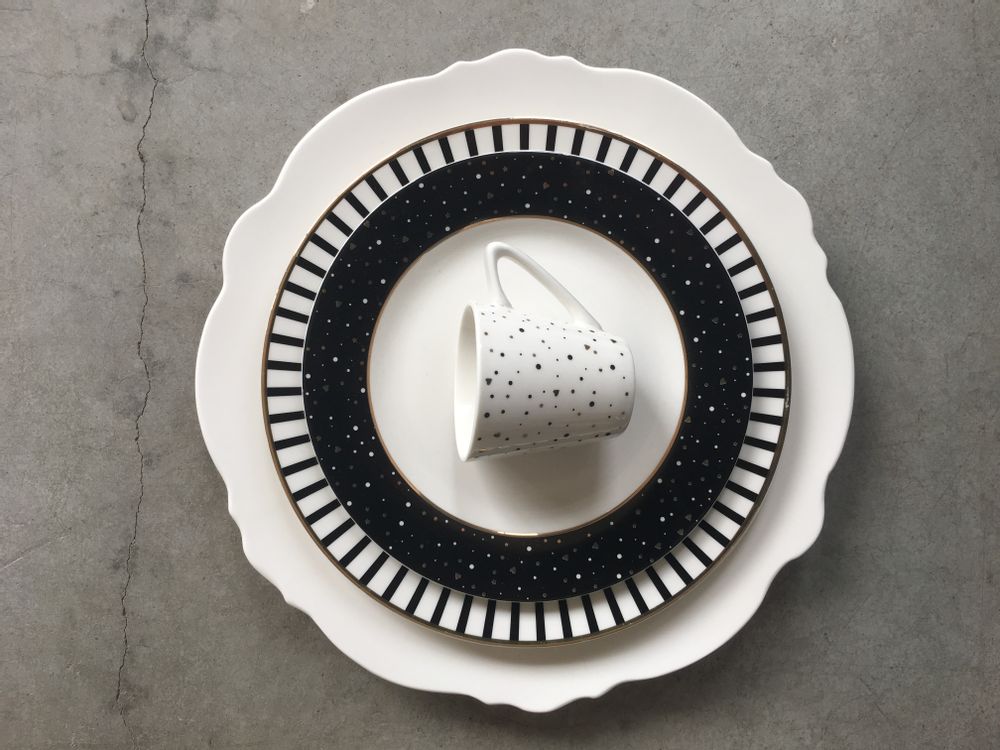 Everyday plates - Dutch Rose Amsterdam - WEGTER CONSUMENTEN B.V.