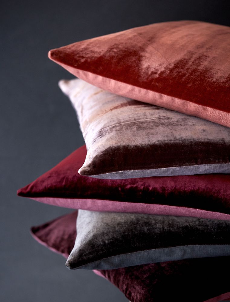 Fabric cushions - CUSHION - AU MAISON & EJA INTERNATIONAL