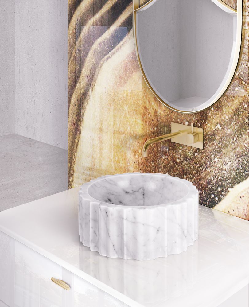Unique pieces - Symphony Vessel Sink - MAISON VALENTINA