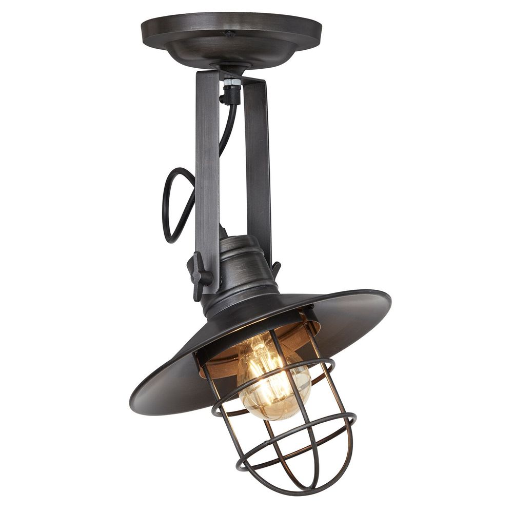 Ceiling lights - Harbour Flush Mount - 6 Inch - Pewter - INDUSTVILLE
